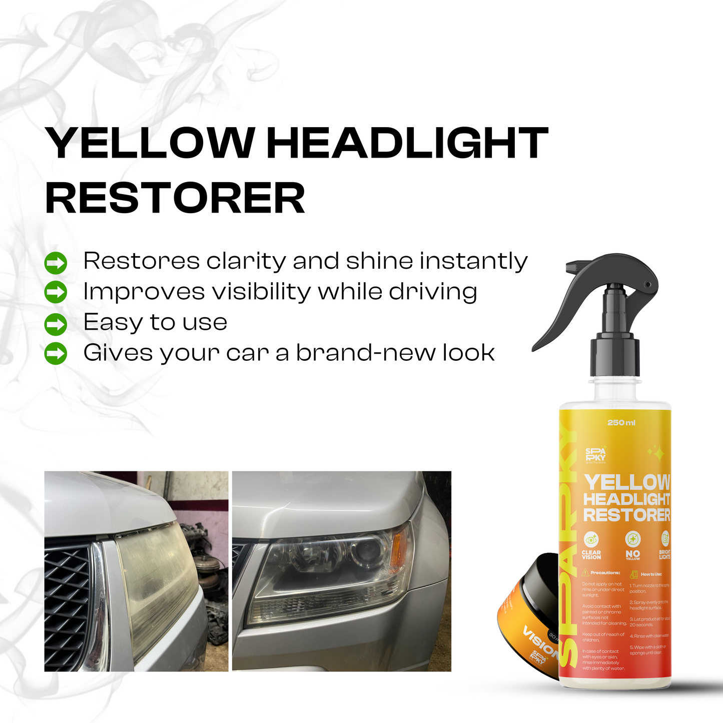 Yellow Headlight Restorer